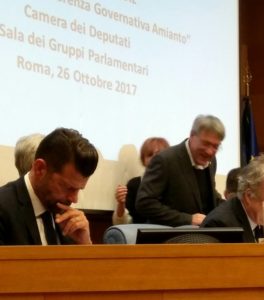 Da SX M.Mangialardi ANCI Marche, M.Landini CGIL FIOM